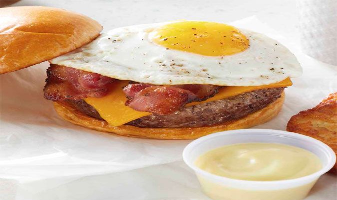 Egg & Bacon Burger