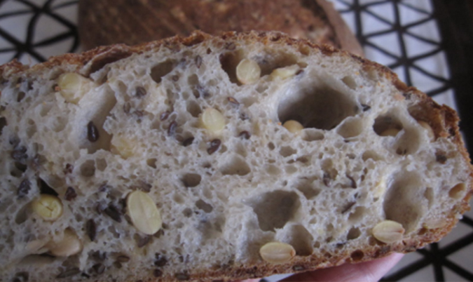 Soy Linseed Sourdough Toast
