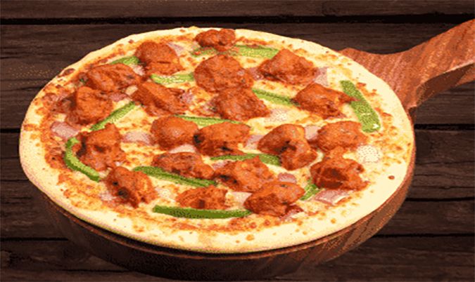 Butter Chicken Pizza