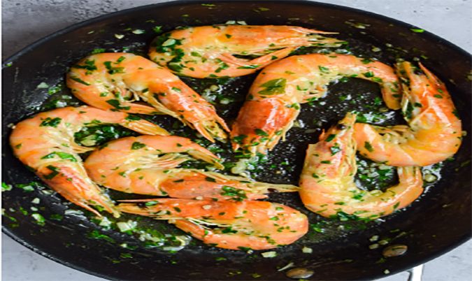 Gourmet Garlic King Prawn