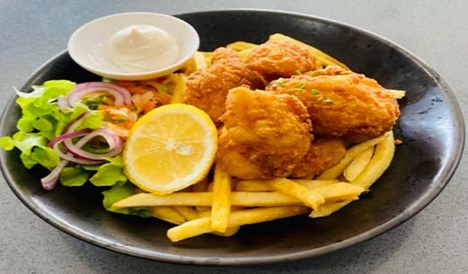 CALAMARI AND CHIPS