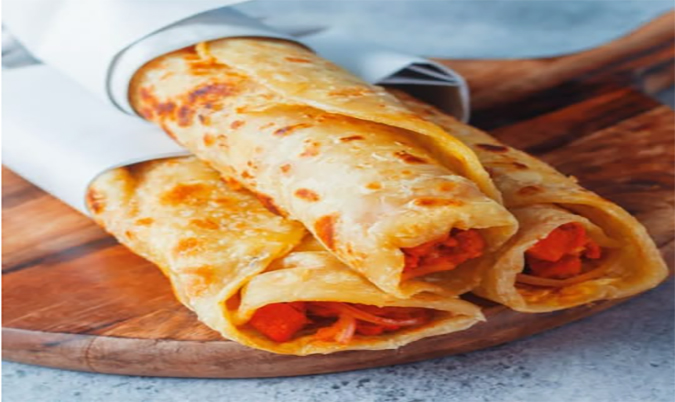 A10-Chicken Paratha Roll