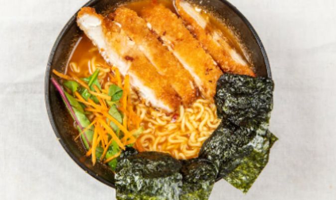 Karaage Chicken Noodle Soup