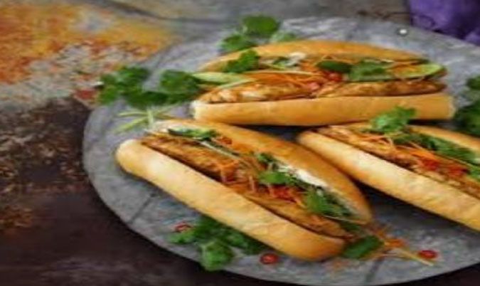Satay Chicken Banh Mi