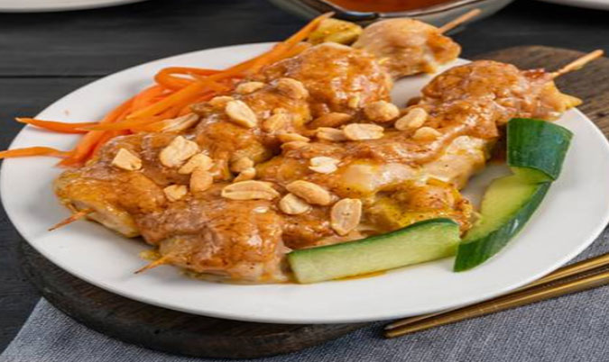 Satay Chicken Vermicelli Salad Bowl