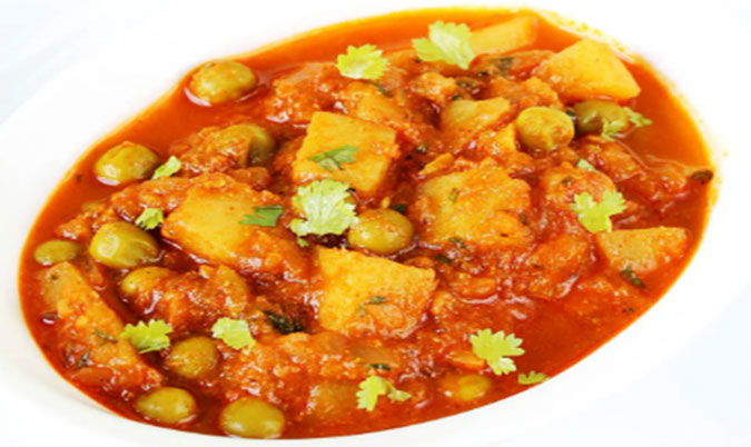 Aloo Mutter (V)