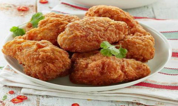 Flaming Wing Dings 4pcs