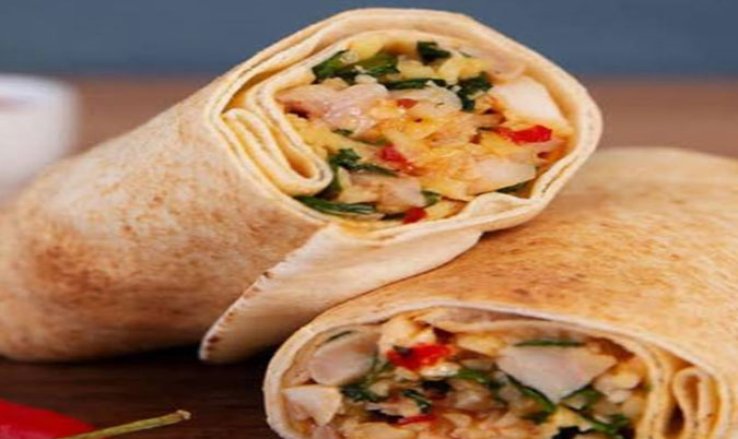 Sweet chili wrap