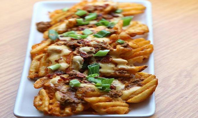 Fully Loaded Waffle Fries