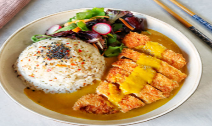 Katsu Chicken & Rice