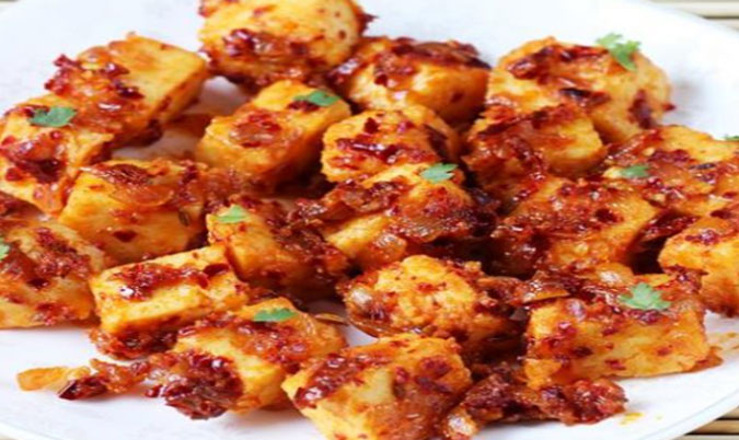 Garlic Paneer