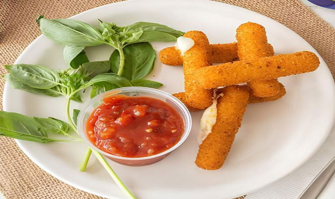 Mozzarella Sticks 4 pcs
