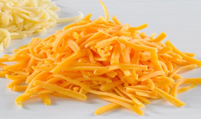 Grated cheese