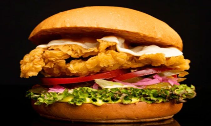 Chicken Tenderloin Burger