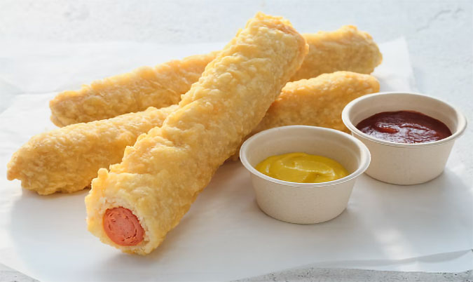 Battered Hot Dog