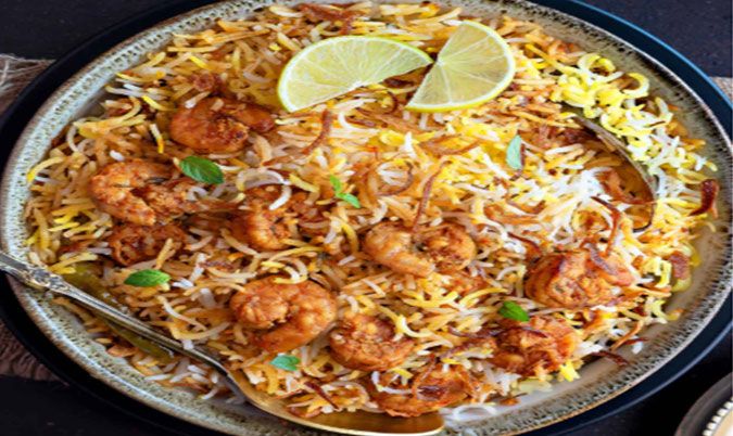 Prawns Biryani