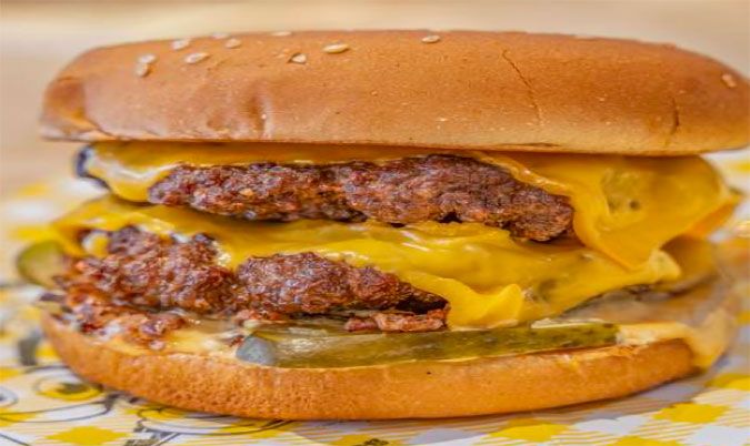 Cheese Burger with Extra Cheese