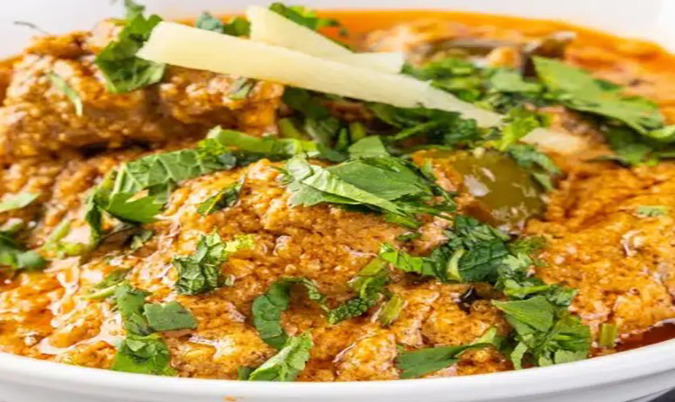 Chicken Mughlai with cheese