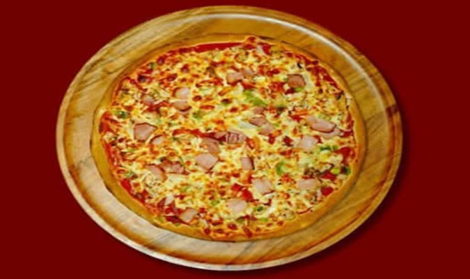 Avocado Prawns Pizza