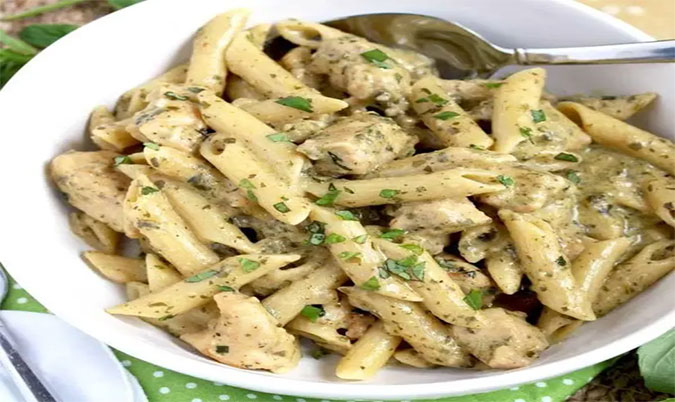 Creamy Chicken Pesto