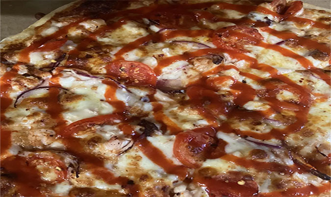 Spicy Chicken Pizza