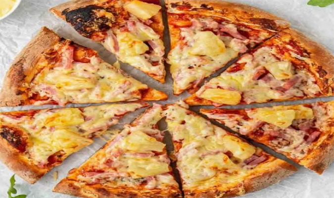 Ham & Pineapple Pizza