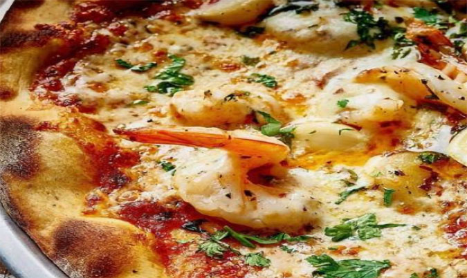Surf n Turf (Seafood Pizza)