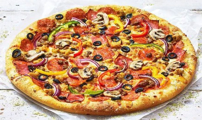 Seafood Supreme Pizza