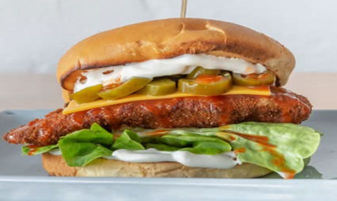 Buffalo Chicken Burger
