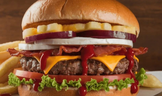 Aussie Loaded Black Angus Beef Burger