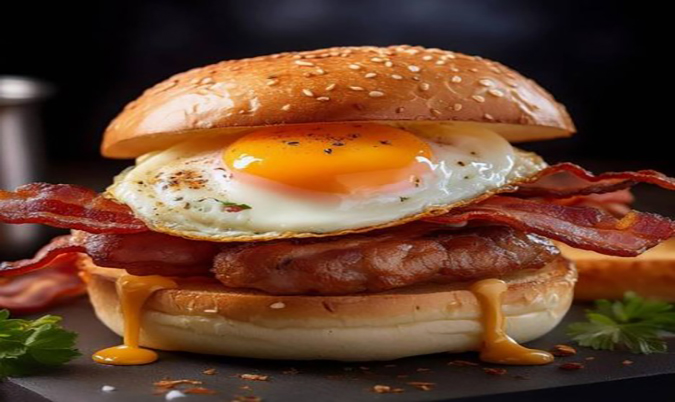 Bacon and Egg Burger