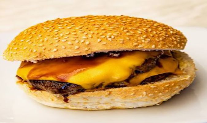 Double Beef Double Cheese Burger