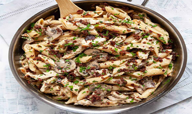 Chicken with Bacon and Mushroom