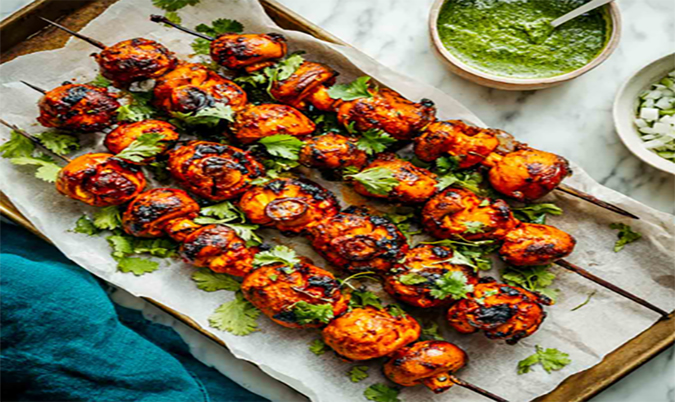 Tandoori mushroom