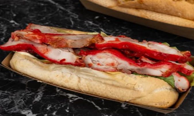 Barbecue Chicken Baguette