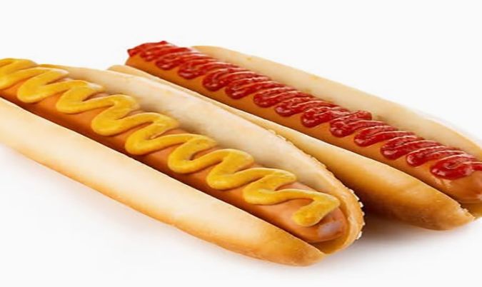 Traditional hotdog