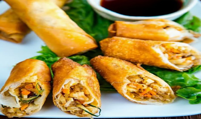 Vegetables spring rolls (3)