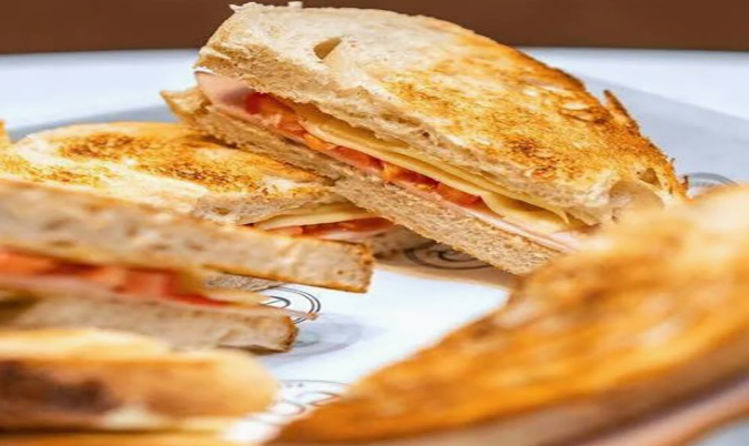 Ham, Cheese and Tomato Toastie