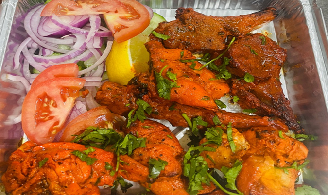 Tandoori Platter (8pcs)