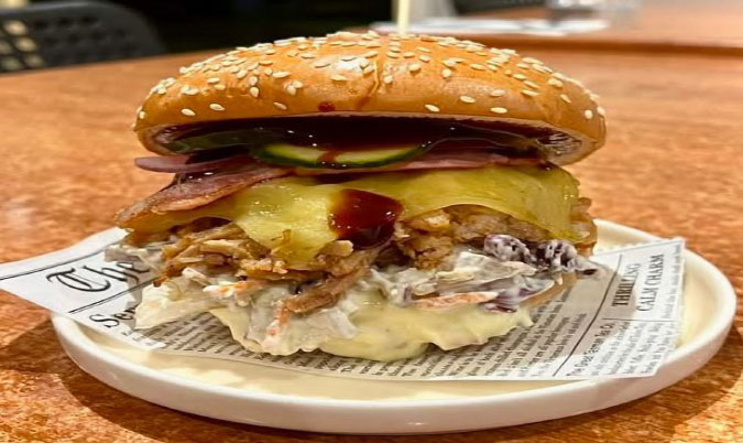 The Piggy Lover Burger