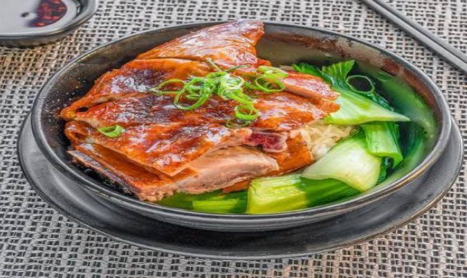 Roast Duck with Rice