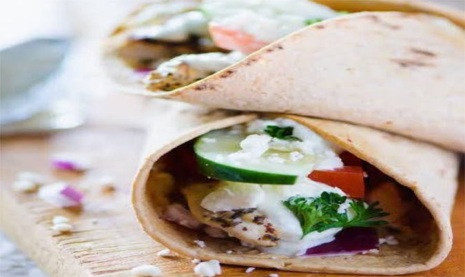 Veggie Souvlaki (V)