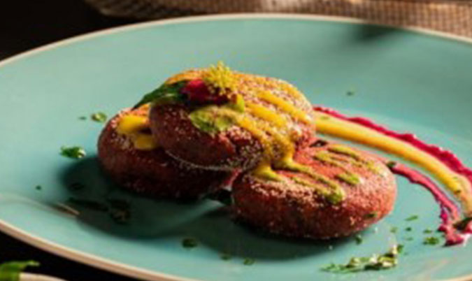 Beetroot Kebab (V) – 4 pcs