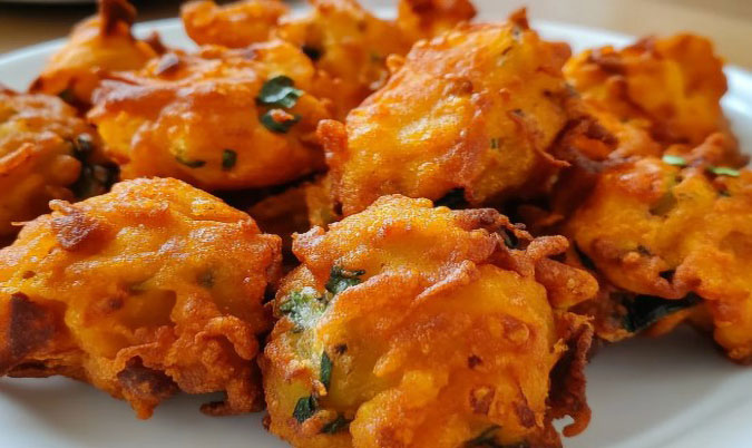 Vegetable Pakora (Vegan) – 4 pcs