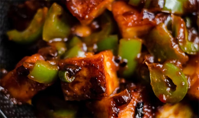 Chilli Paneer or Chicken