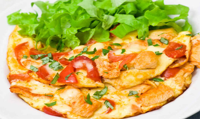Chicken Omelette