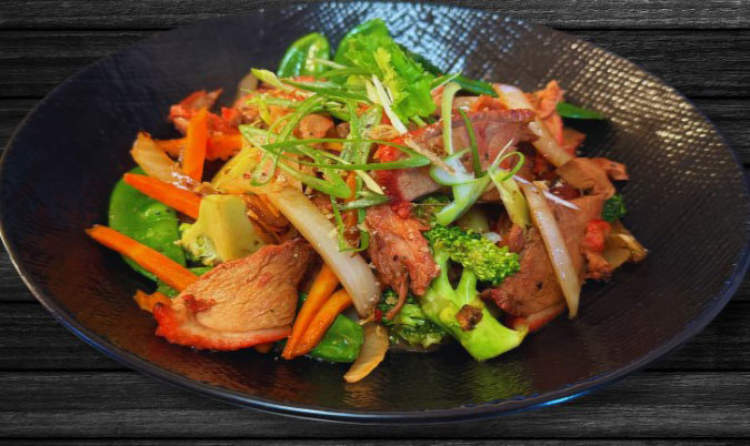 Duck Snow Pea & Broccoli