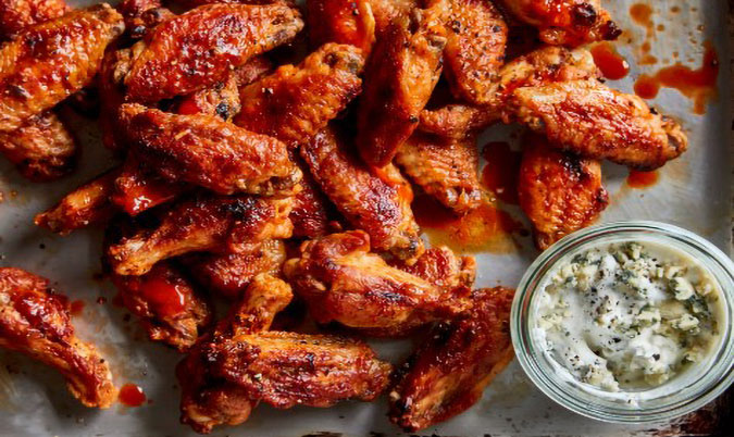 Baked Spicy Buffalo Wings