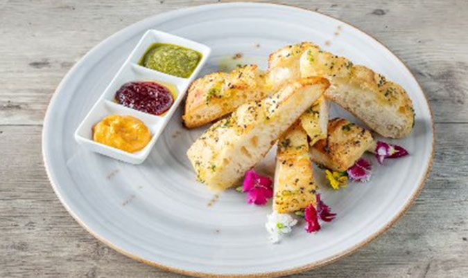 Baked Garlic Turkish Bread