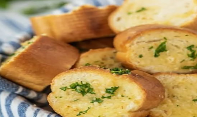 Long Garlic Bread